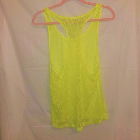 PINK by Victoria Secret Neon Yellow Tank - Picture 3 of 5